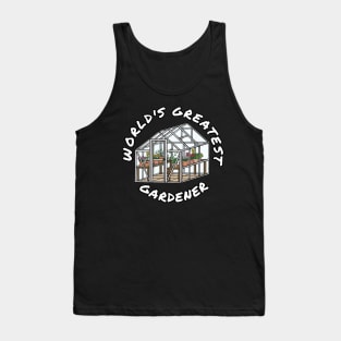 World's Greatest Gardener Gardening Horticulturalist Tank Top